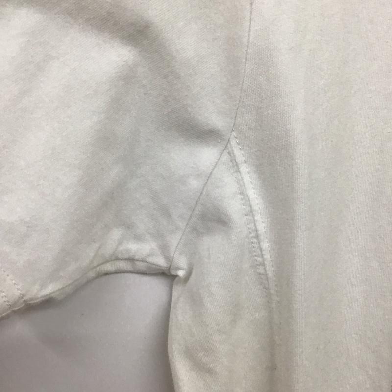 ウノピュウノウグァーレトレリラックス 1piu1uguale3 RELAX Tシャツ 半袖 UST-23019 ラインストーングラデーションロゴ半袖Tシャツ M ロゴ、文字 白 / ホワイト /  メンズ USED 古着 中古 10134843