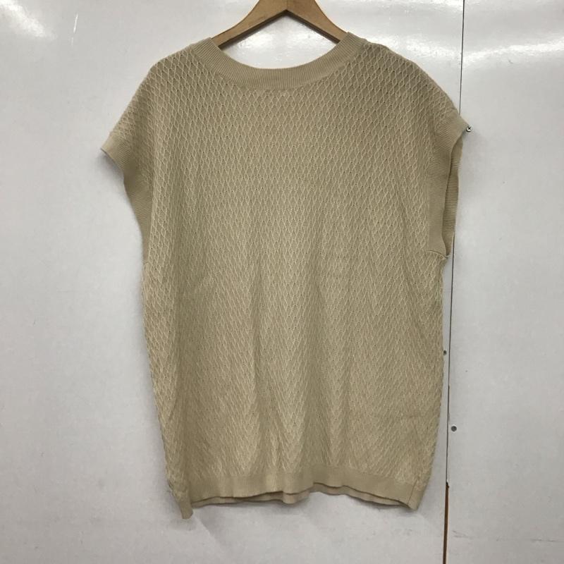 ローリーズファーム LOWRYS FARM ベスト ベスト FREE 無地 ベージュ / ベージュ /  レディース USED 古着 中古 10144556
