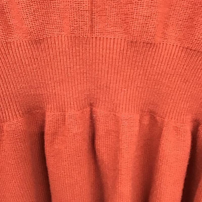 フリークスストア FREAK S STORE ニット、セーター 長袖 173-3309 ペプラムニット キーネック FREE 無地 赤 / レッド /  レディース USED 古着 中古 10119578