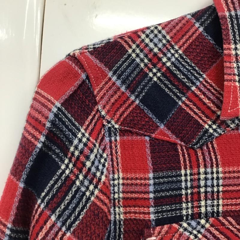 ハリウッドランチマーケット HOLLYWOOD RANCH MARKET シャツ、ブラウス 長袖 長袖シャツ カラーシャツ ポケットシャツ 長袖カットソー チェックシャツ 1 チェック マルチカラー / マルチカラー /  メンズ USED 古着 中古 10117646