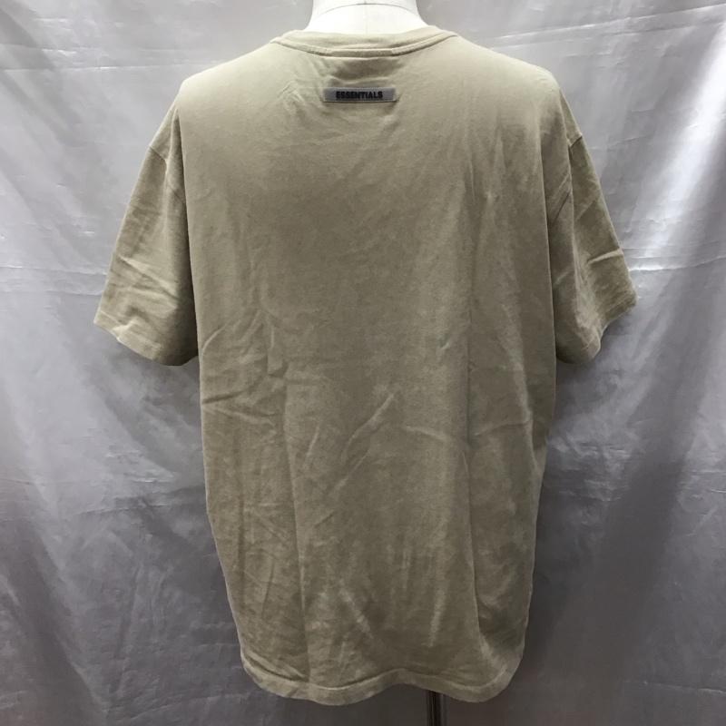 エッセンシャルズ ESSENTIALS Tシャツ 半袖 FEAR OF GOD FOG クルーネック XS ロゴ、文字 ベージュ / ベージュ /  メンズ USED 古着 中古 10122610
