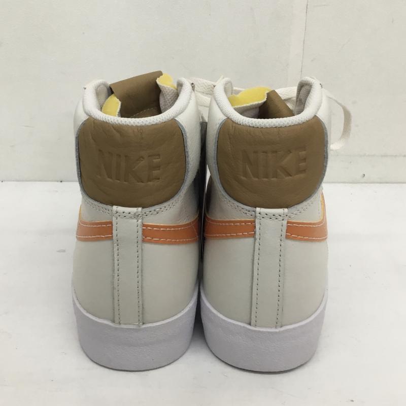 ナイキ NIKE スニーカー スニーカー NIKE BLAZER MID77 EMB DQ7674-001 28.0cm ロゴ、文字 オフホワイト / オフホワイト / X 橙 / オレンジ / X 茶 / ブラウン /  メンズ USED 古着 中古 10128712