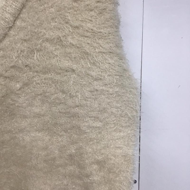 ディスコート Discoat ベスト ベスト FREE 無地 アイボリー / アイボリー /  レディース USED 古着 中古 10142863