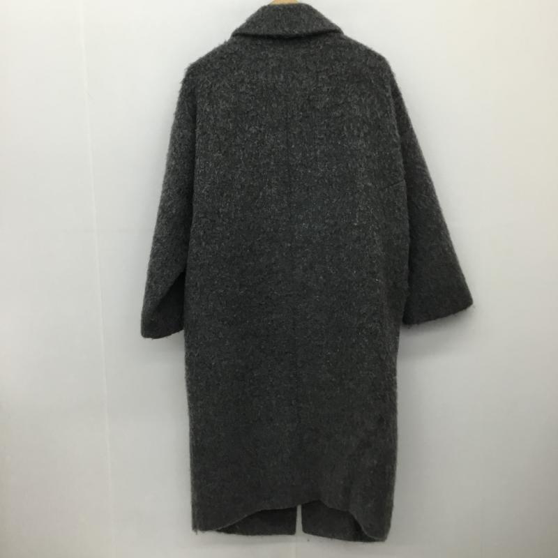 ジーナシス JEANASIS コート コート一般 JS070967AD FREE 無地 ダークグレー / ダークグレー /  レディース USED 古着 中古 10142547