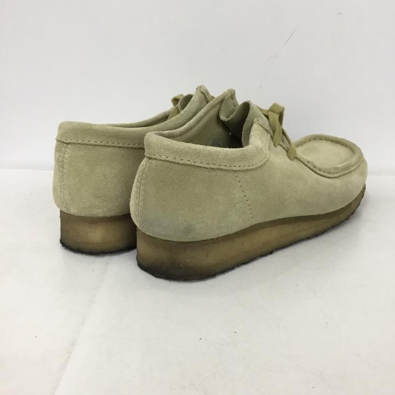クラークス Clarks ブーツ ショートブーツ 61284821 ワラビー UK7.5 US8.5 US：8.5 無地 ベージュ / ベージュ /  メンズ USED 古着 中古 10148646