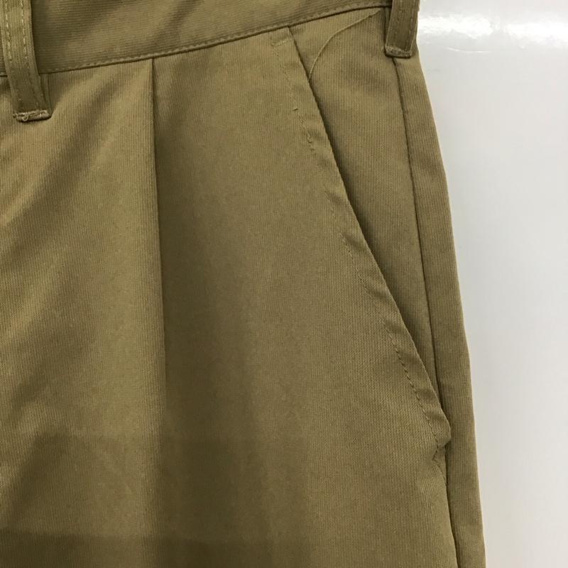 ニコアンド niko and... パンツ チノパン H221ML11TK イージーパンツ タック S 無地 ベージュ / ベージュ /  レディース USED 古着 中古 10118230