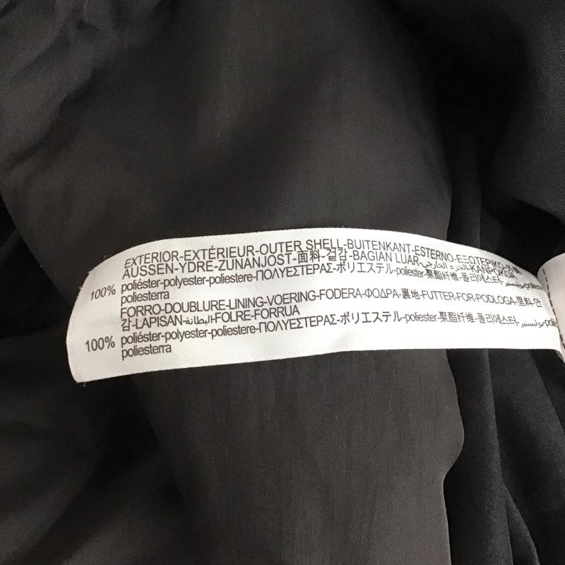 ザラ ZARA ベスト ベスト ジップアップベスト ノースリーブカットソー アウター ダウンベスト S 無地 黒 / ブラック /  レディース USED 古着 中古 10144291