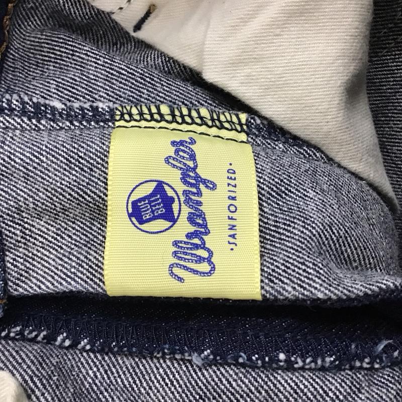 ラングラー Wrangler パンツ デニム、ジーンズ デニムパンツ スリムパンツ カジュアルジーンズ 28インチ 無地 インディゴ / インディゴ /  メンズ USED 古着 中古 10114680