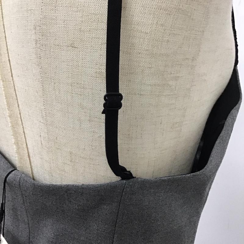 ザラ ZARA ワンピース ロングスカート 8342/271/802 M 無地 灰 / グレー /  レディース USED 古着 中古 10114147
