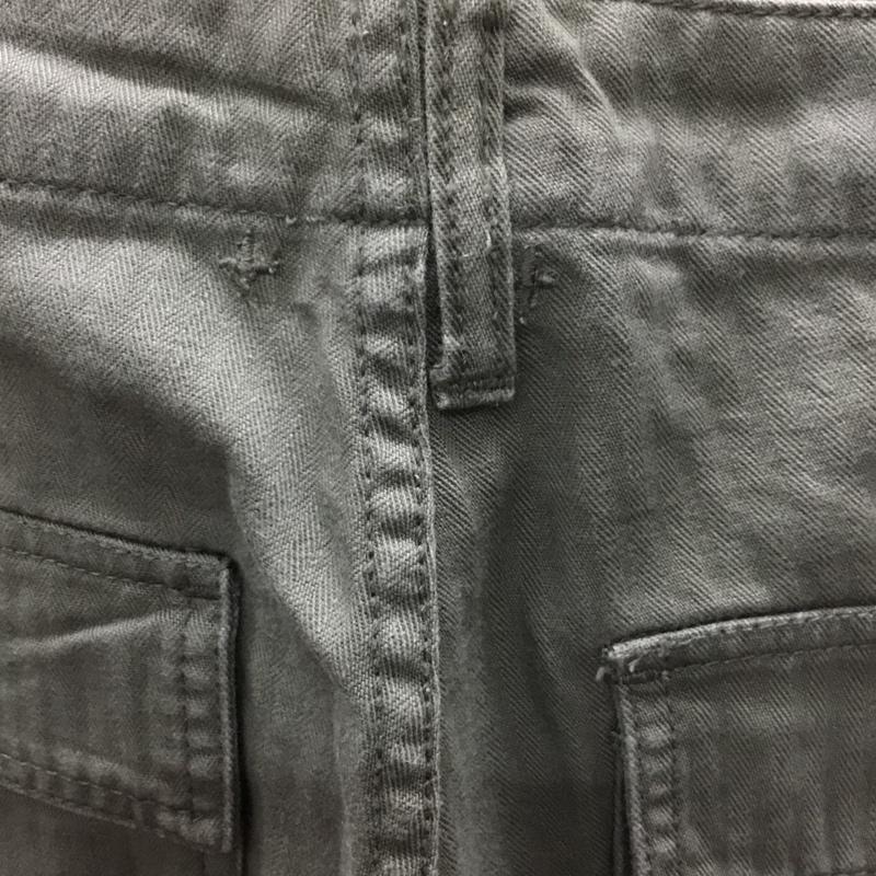 ビームスプラス BEAMS + パンツ ワークパンツ、ペインターパンツ ベイカーパンツ ミリタリーパンツ ワイドパンツ カジュアルパンツ S 無地 カーキ / カーキ /  メンズ USED 古着 中古 10114125