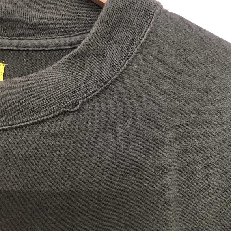 ダブルタップス W)TAPS Tシャツ 半袖 半袖カットソー プリントTシャツ クルーネックカットソー L プリント カーキ / カーキ /  メンズ USED 古着 中古 10142631