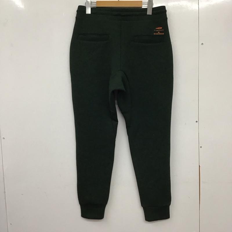 ティゴラ TIGORA パンツ ワークパンツ、ペインターパンツ tr-9p1901tp ランニングクォーター ロングパンツ ハイブリッドパンツ L ロゴ、文字 緑 / グリーン /  メンズ USED 古着 中古 10137962