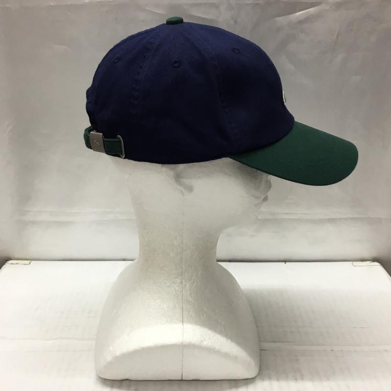 ラコステ LACOSTE 帽子 キャップ L1272 バイカラー ワンポイント 紺 / ネイビー / X 緑 / グリーン /  メンズ USED 古着 中古 10109743