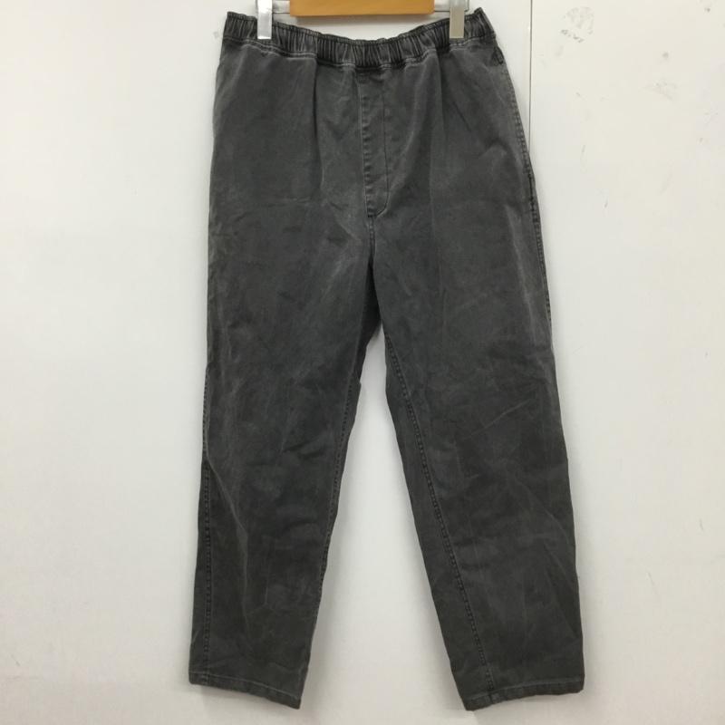 フリークスストア FREAK S STORE パンツ ワークパンツ、ペインターパンツ ワイドパンツ カジュアルパンツ ワークパンツ L 無地 黒 / ブラック /  メンズ USED 古着 中古 10122329