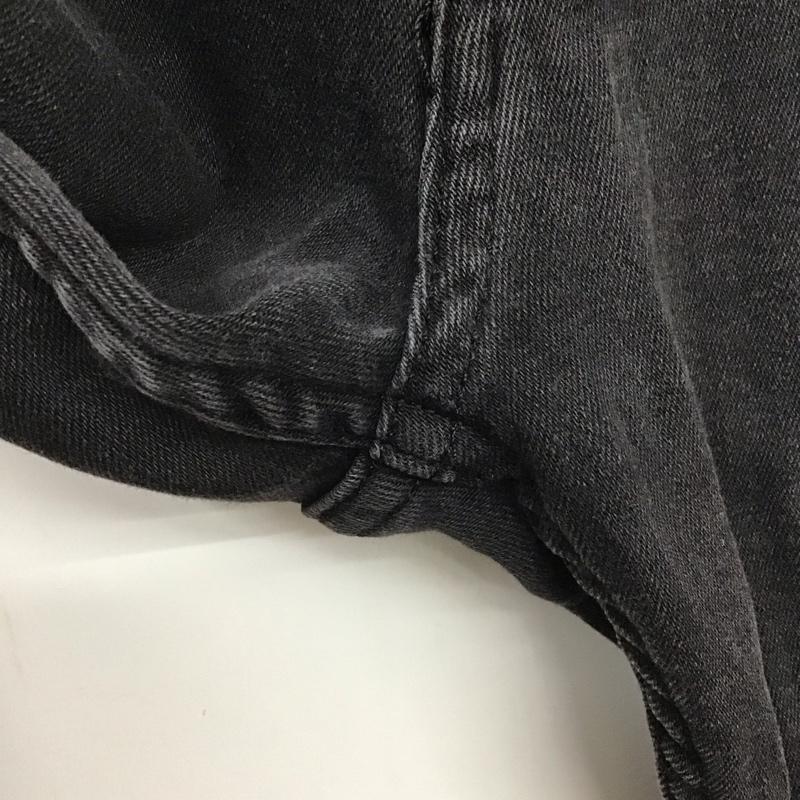 ザラ ZARA パンツ デニム、ジーンズ 5575 415 822 スキニー ストレッチ EU40 無地 黒 / ブラック /  レディース USED 古着 中古 10140201
