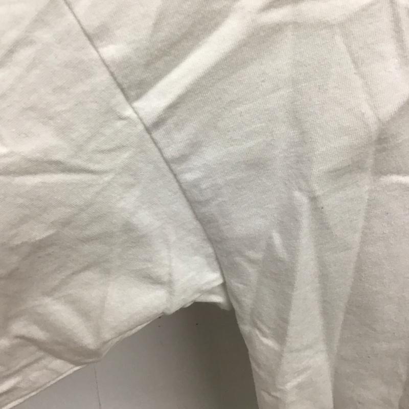 シェルテック SHELTECH Tシャツ 半袖 半袖カットソー プリントTシャツ クルーネックカットソー XL 無地 白 / ホワイト /  メンズ USED 古着 中古 10127365