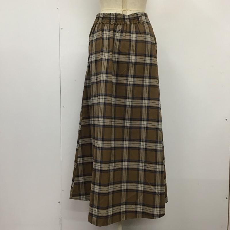 ローリーズファーム LOWRYS FARM スカート ロングスカート M チェック マルチカラー / マルチカラー /  レディース USED 古着 中古 10110337