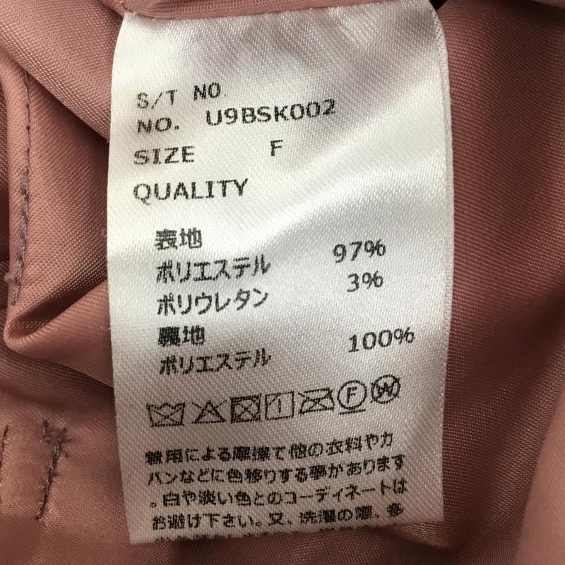 ロジータ ROJITA スカート ミニスカート FREE 無地 桃 / ピンク /  レディース USED 古着 中古 10129968