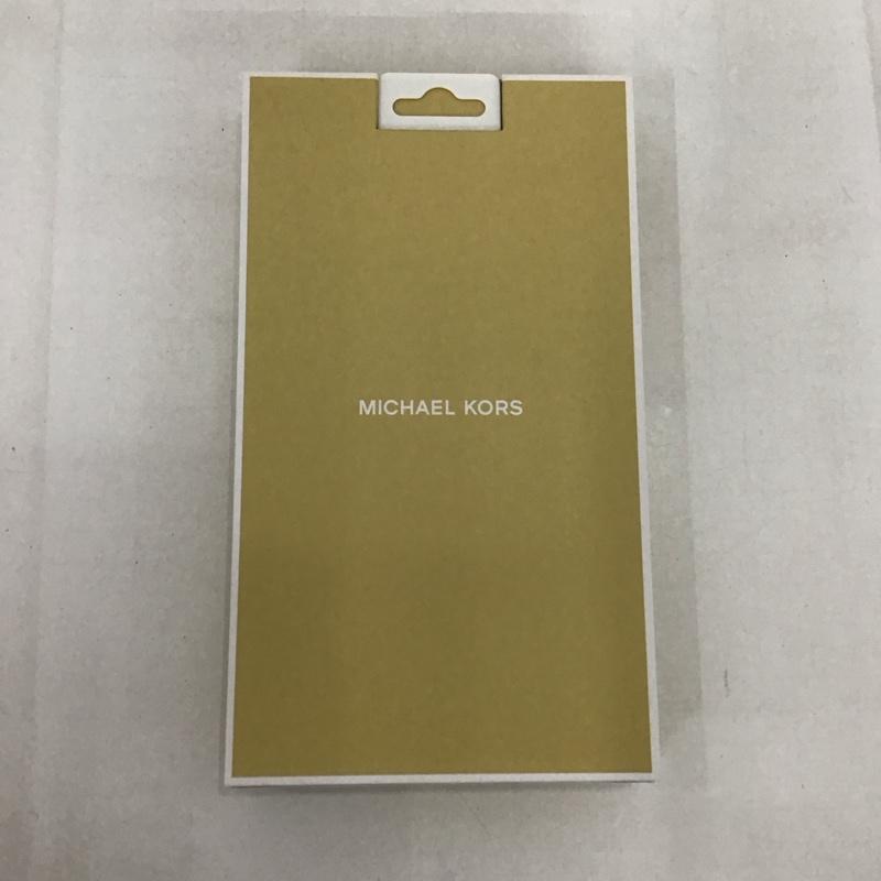 マイケルコース MICHAEL KORS ファッション小物 ファッション小物 MKSRBRWWPIP2261 Slim Wrap Case Stand & Ring iPhone 14 iPhoneケース ロゴ、文字 茶 / ブラウン /  レディース USED 古着 中古 10123240