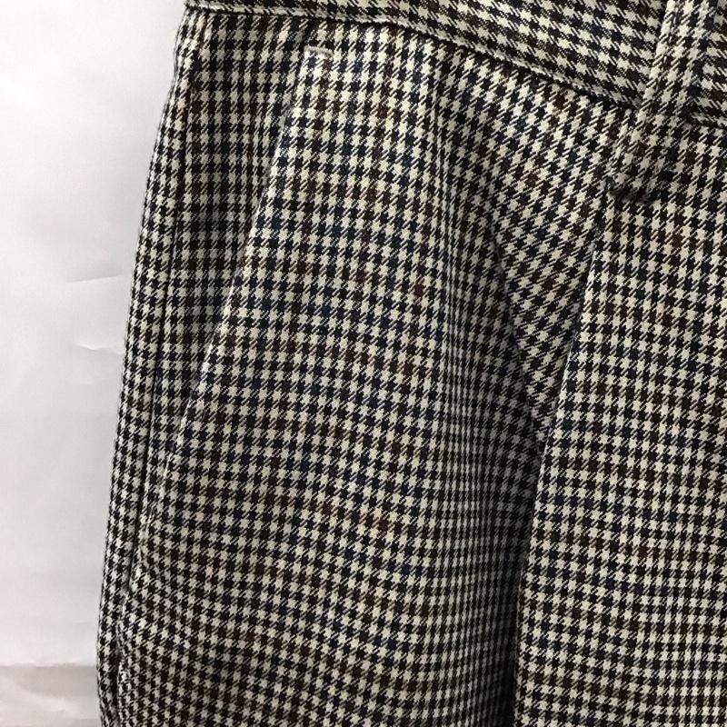 ハレ HARE パンツ ワークパンツ、ペインターパンツ スラックスパンツ ワイドパンツ カジュアルパンツ センタータックパンツ M チェック マルチカラー / マルチカラー /  メンズ USED 古着 中古 10113895