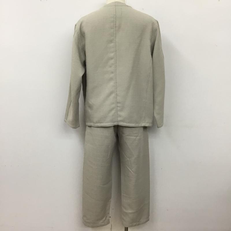 ニコアンド niko and... セットアップ セットアップ セットアップ カジュアルジャケット カジュアルパンツ 2点セット M 無地 灰 / グレー /  メンズ USED 古着 中古 10122231