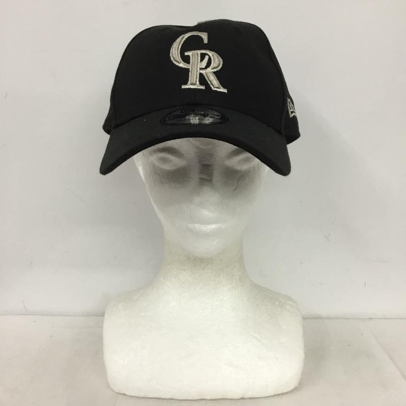 ニューエラ NEW ERA 帽子 キャップ 9FORTY GR ロゴ、文字 黒 / ブラック /  メンズ USED 古着 中古 10150224