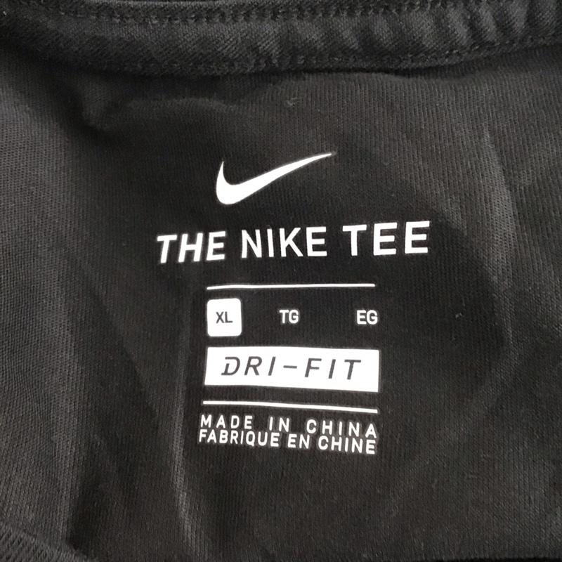 ナイキ NIKE Tシャツ 半袖 CV1096-010 クルーネック XL ロゴ、文字 黒 / ブラック /  メンズ USED 古着 中古 10123008