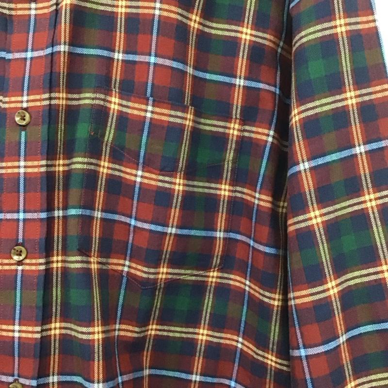 トミーヒルフィガー TOMMY HILFIGER シャツ、ブラウス 長袖 長袖シャツ チェックシャツ カラーシャツ ボタンダウンシャツ M チェック マルチカラー / マルチカラー /  メンズ USED 古着 中古 10138203