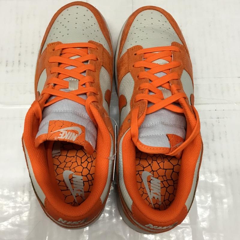 ナイキ NIKE スニーカー スニーカー FN7773-001 WMNS DUNK LOW 27.5cm 箱有 27.5cm ロゴ、文字 橙 / オレンジ / X アイボリー / アイボリー /  メンズ USED 古着 中古 10106349