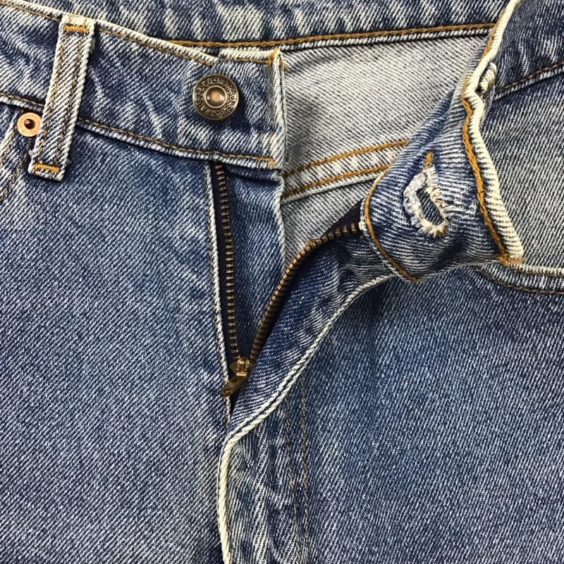リーバイストラウスアンドコー Levi Strauss & co. パンツ デニム、ジーンズ デニムパンツ ストレートパンツ ワイドパンツ カジュアルパンツ 32インチ 無地 インディゴ / インディゴ /  メンズ USED 古着 中古 10120502