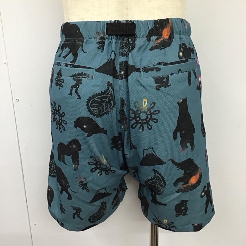 ゴースローキャラバン go slow caravan パンツ ショートパンツ ハーフパンツ ショートパンツ カジュアルパンツ 3 プリント マルチカラー / マルチカラー /  メンズ USED 古着 中古 10115353