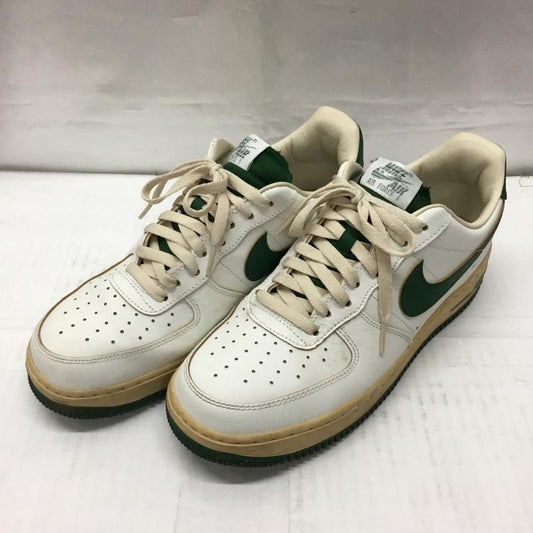 ナイキ NIKE スニーカー スニーカー DZ4764-133 WMNS AIR FORCE 1 07 LV8 28cm 28.0cm ロゴ、文字 白 / ホワイト / X 緑 / グリーン /  メンズ USED 古着 中古 10106861