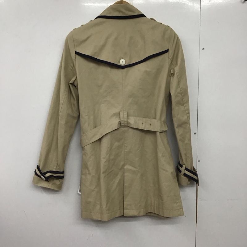トミーヒルフィガー TOMMY HILFIGER コート トレンチコート S 無地 ベージュ / ベージュ /  レディース USED 古着 中古 10147895
