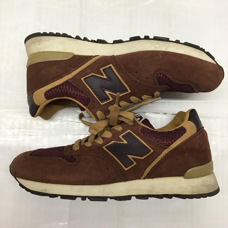ニューバランス New Balance スニーカー スニーカー 448 6EE ロゴ、文字 えんじ / ワインレッド / X ベージュ / ベージュ /  レディース USED 古着 中古 10118867