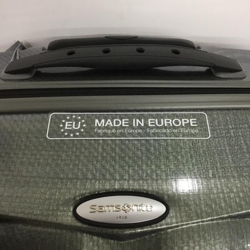 サムソナイト Samsonite スーツケース、トランク スーツケース、トランク V2214106 Cosmolite 68L SPINNER69 ロゴ、文字 カーキ / カーキ /  メンズ USED 古着 中古 10132727
