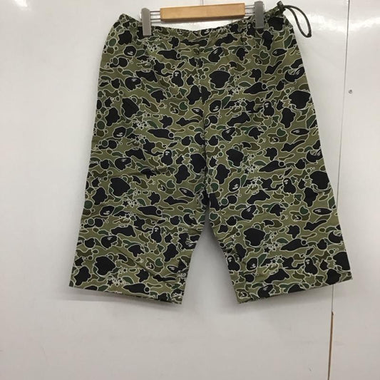 アベイシングエイプ A BATHING APE パンツ ショートパンツ ハーフパンツ ショートパンツ カジュアルパンツ L プリント マルチカラー / マルチカラー /  メンズ USED 古着 中古 10139519