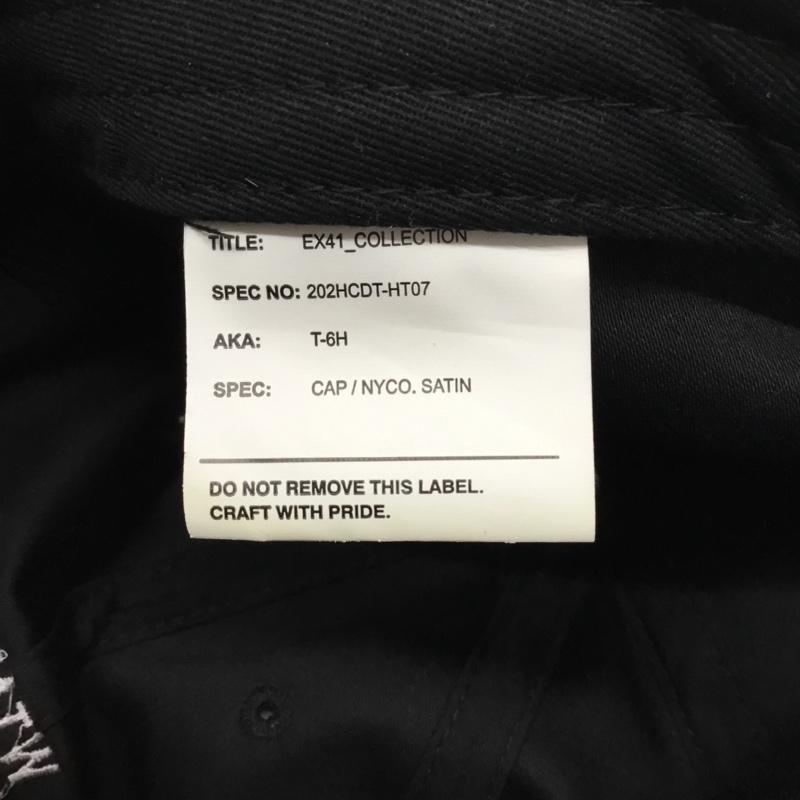 ダブルタップス WTAPS 帽子 キャップ 202HCDT-HT07 6パネル ロゴ、文字 黒 / ブラック /  メンズ USED 古着 中古 10118939