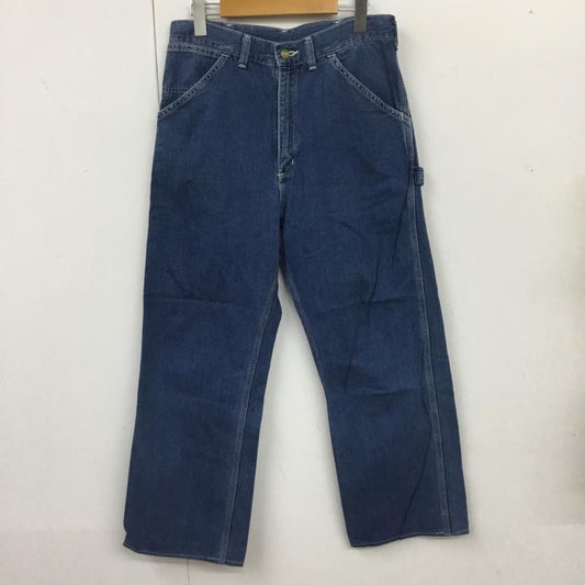 カーハート Carhartt パンツ デニム、ジーンズ デニムパンツ ワイドパンツ ストレートパンツ カジュアルパンツ カーゴパンツ 31インチ 無地 インディゴ / インディゴ /  メンズ USED 古着 中古 10115644