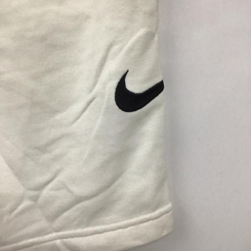 ナイキ NIKE パンツ ショートパンツ cj4883-100 SWOOSHFRENCHTERRYSHORT スウェットパンツ ハーフパンツ M ロゴ、文字 白 / ホワイト /  メンズ USED 古着 中古 10130694