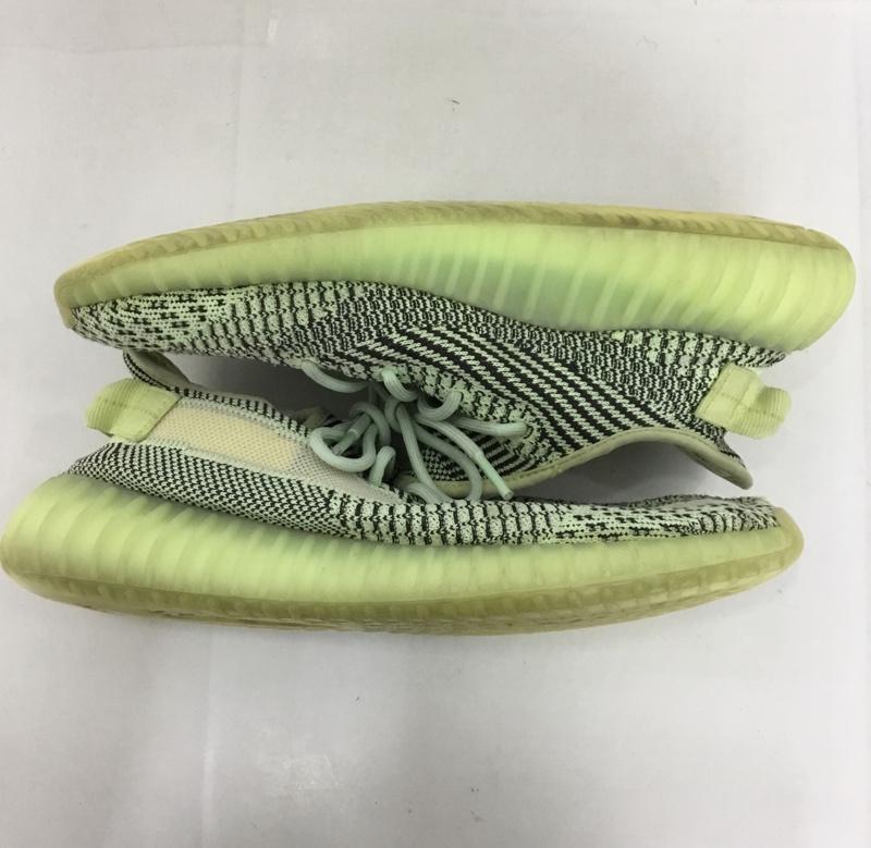 アディダス adidas スニーカー スニーカー FW5191 YEEZY BOOST 350 V2 カニエ ウエスト 28cm 28.0cm 無地 薄緑 / ライトグリーン /  メンズ USED 古着 中古 10124866