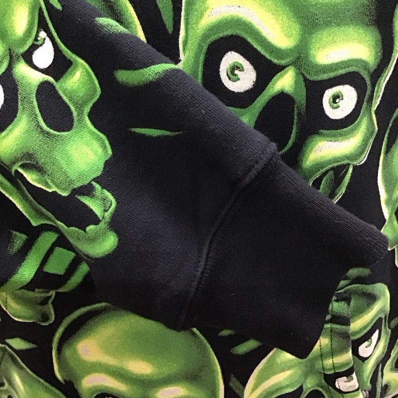シュプリーム Supreme パーカー 半袖 18SS SkullPileHoodedSweartshirt スカルパイル 長袖パーカー プリントパーカー M プリント マルチカラー / マルチカラー /  メンズ USED 古着 中古 10113571