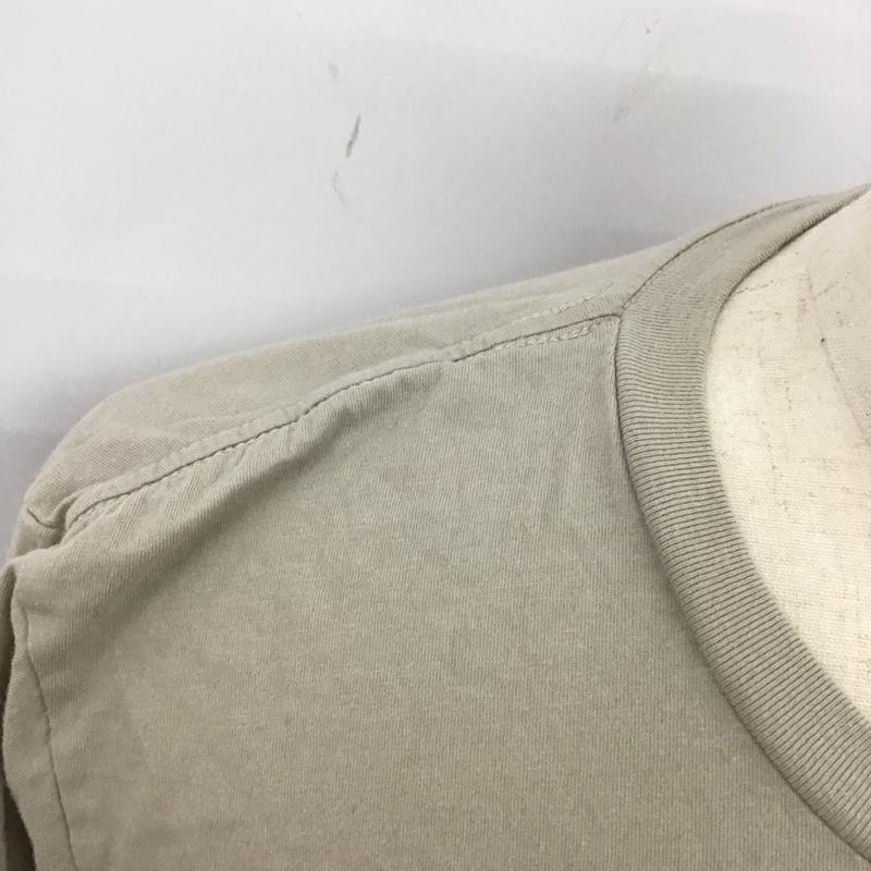 デウスエクスマキナ DEUS EX MACHINA Tシャツ 半袖 半袖カットソー プリントTシャツ クルーネックカットソー M プリント ベージュ / ベージュ /  メンズ USED 古着 中古 10114502