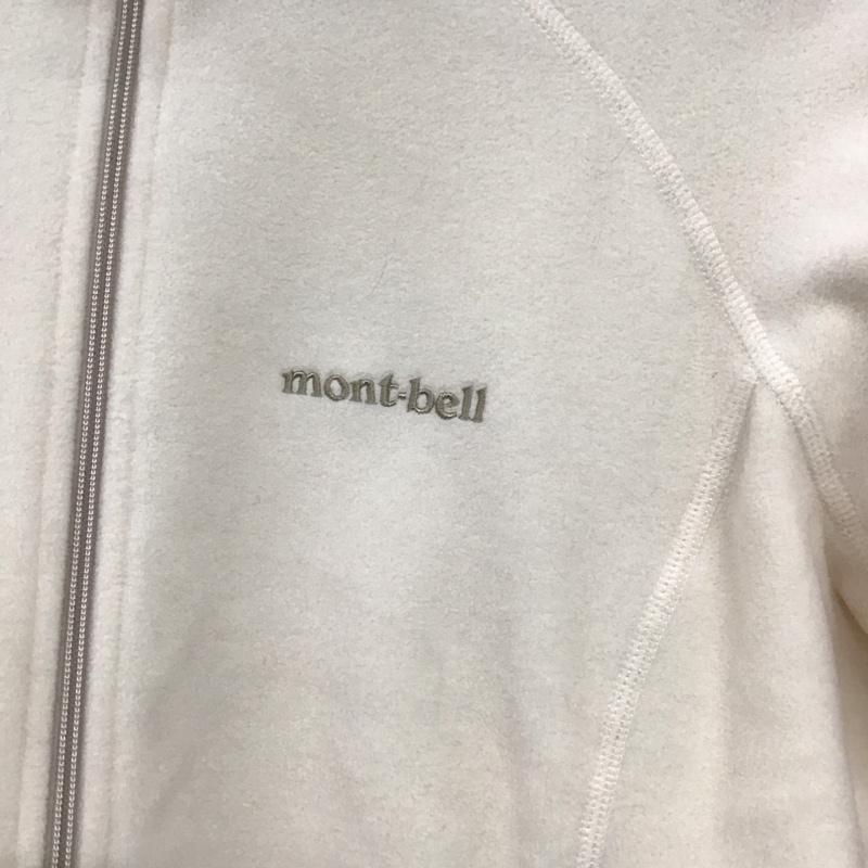 モンベル mont-bell ジャケット、上着 ジャケット、ブレザー フリース M 無地 オフホワイト / オフホワイト /  レディース USED 古着 中古 10148609