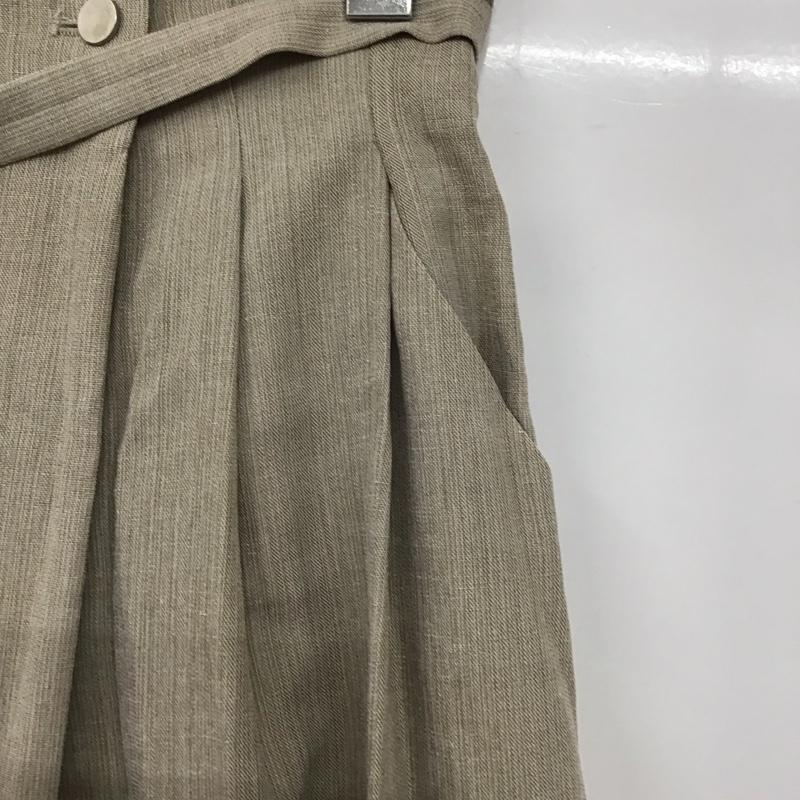 アーバンリサーチ URBAN RESEARCH ボトムス ボトムス UR34-24X003 Dカンベルト付スカーチョ FREE ベージュ / ベージュ /  レディース USED 古着 中古 10130327