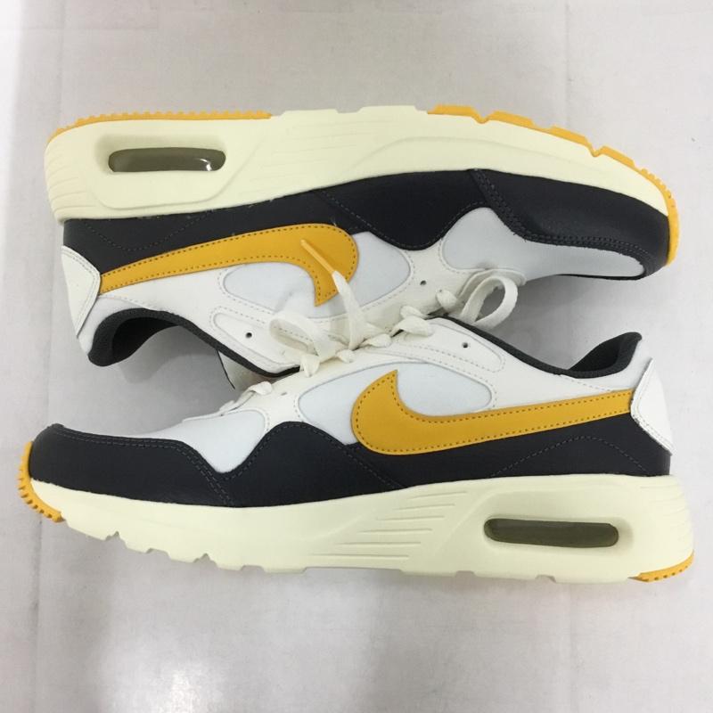 ナイキ NIKE スニーカー スニーカー FQ0205 133 AIR MAX 29cm 29.0cm ロゴ、文字 白 / ホワイト / X 黒 / ブラック / X 黄 / イエロー /  メンズ USED 古着 中古 10145599