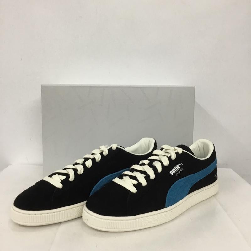 プーマ PUMA スニーカー スニーカー 400379-01 SUEDE X LIBERAIDERS US12 箱有 US：12 ロゴ、文字 黒 / ブラック / X 青 / ブルー /  メンズ USED 古着 中古 10133911