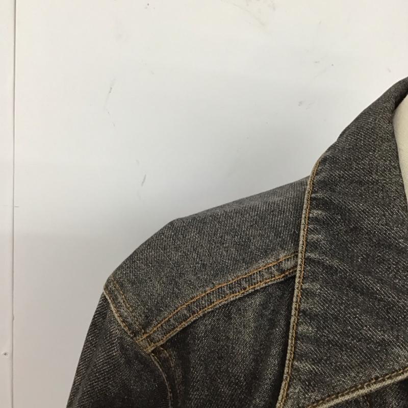 バーバリーロンドン Burberry London ジャケット、上着 ジャケット、ブレザー FC032-635 Gジャン デニムジャケット 38 無地 黒 / ブラック /  レディース USED 古着 中古 10117386