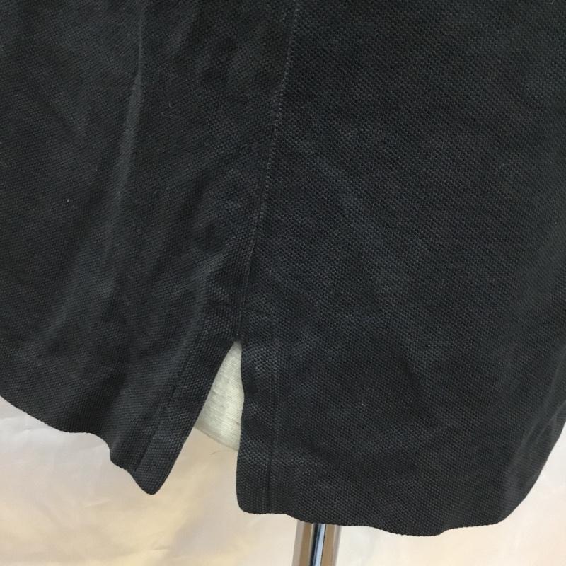 ポロバイラルフローレン Polo by RALPH LAUREN パーカー 長袖 鹿の子 プルオーバー L ワンポイント 黒 / ブラック /  メンズ USED 古着 中古 10117194