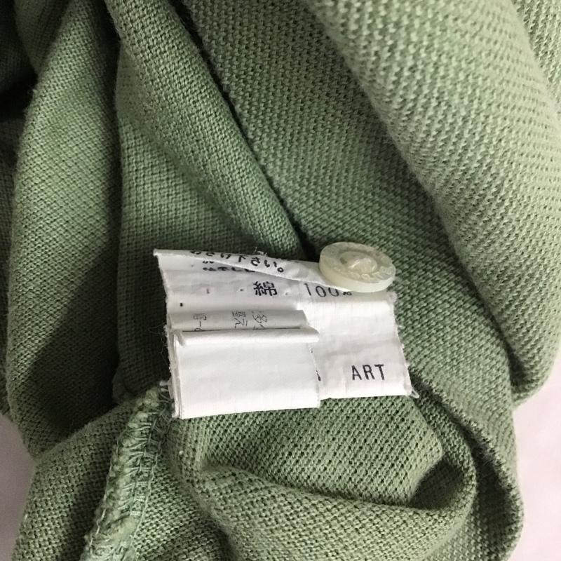 バーバリーズ BURBERRYS ポロシャツ 半袖 半袖ポロシャツ カラーシャツ 半袖カットソー L ロゴ、文字 カーキ / カーキ /  メンズ USED 古着 中古 10112756