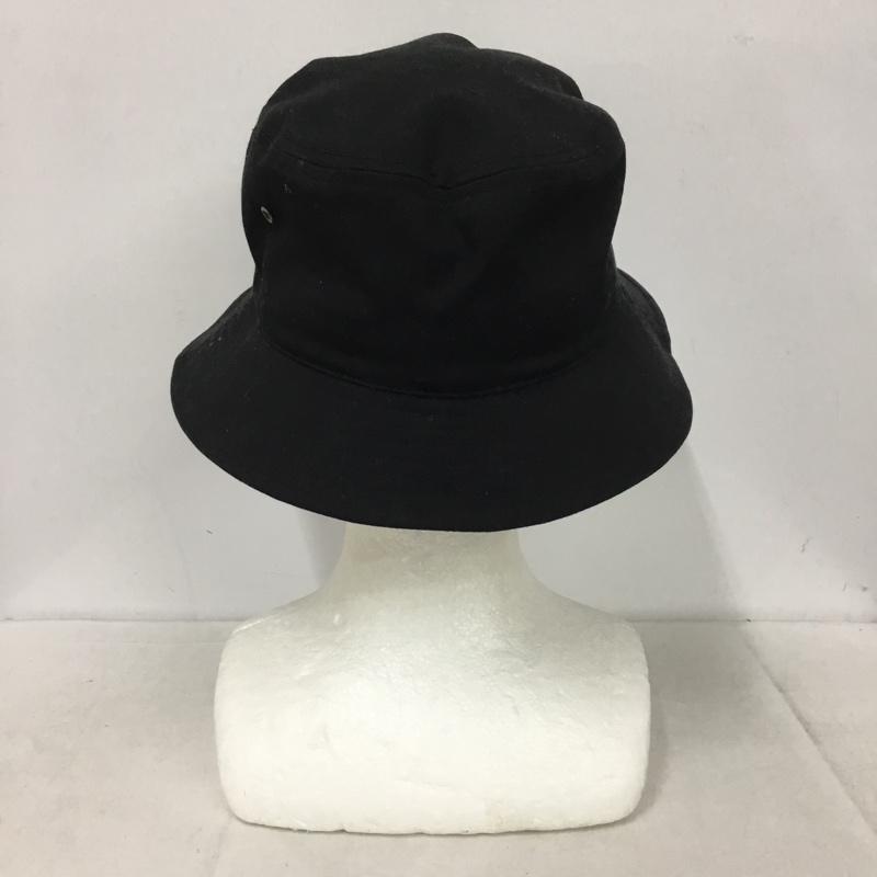 フランクリンマーシャル FRANKLIN&MARSHALL 帽子 ハット IT14-1CA002 レザーパッチハット バケットハット ロゴ、文字 黒 / ブラック /  メンズ USED 古着 中古 10146524